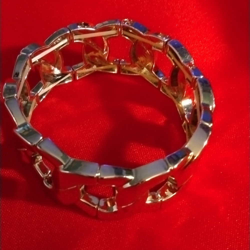 Sillver stretch bracelet